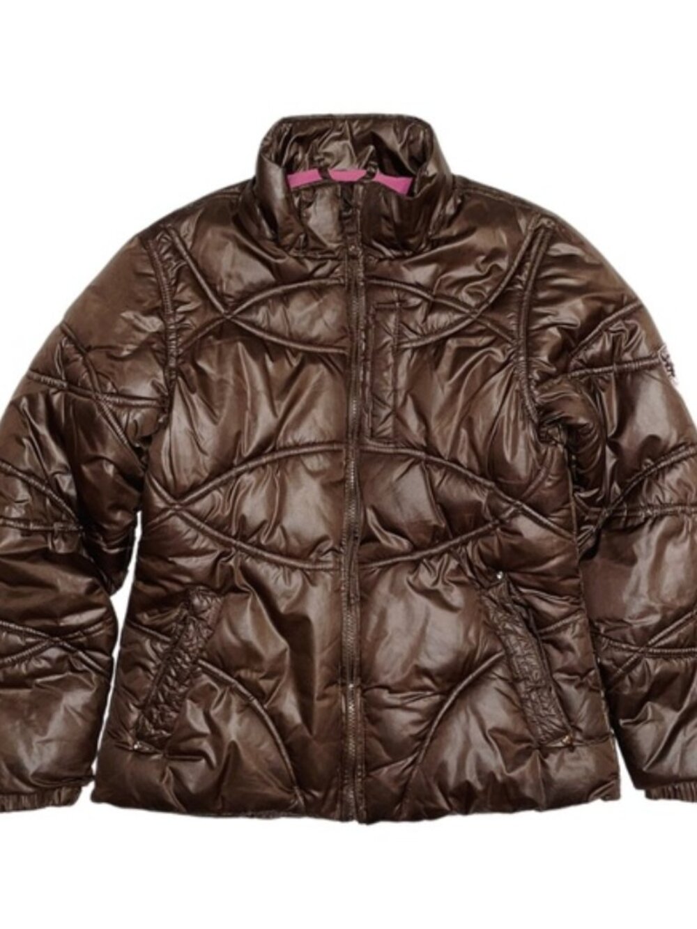 Girl's Brown Winter Coat Size 10/12